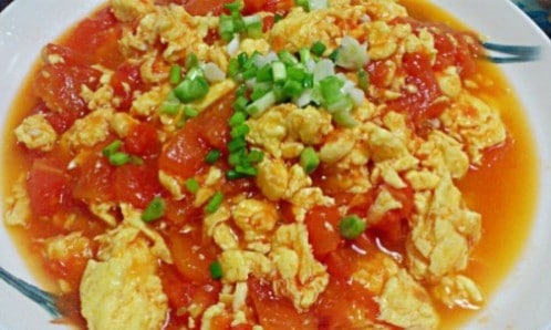 Tomato and Egg Chinese Dish